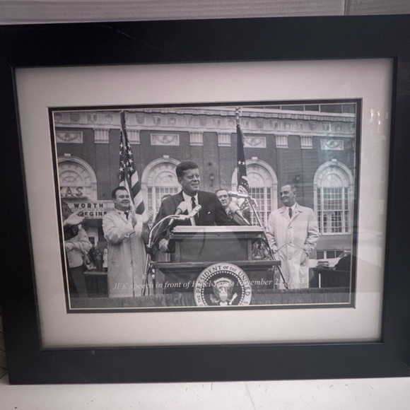 JFK Final Public appearance Before His Assination In Dallas Texas 24X20 (sk)